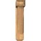 Ekena Millwork Traditional Craftsman Smooth Bracket w/ Offset Brace, Western Red Cedar, 5 1/2"W x 22"D x 26"H BKT0604X22X26TRA04SWR - alternate 2